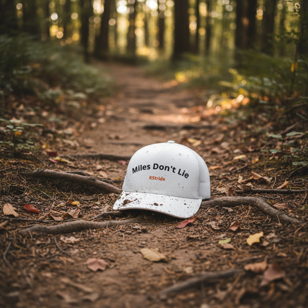 Trucker Cap on Trail